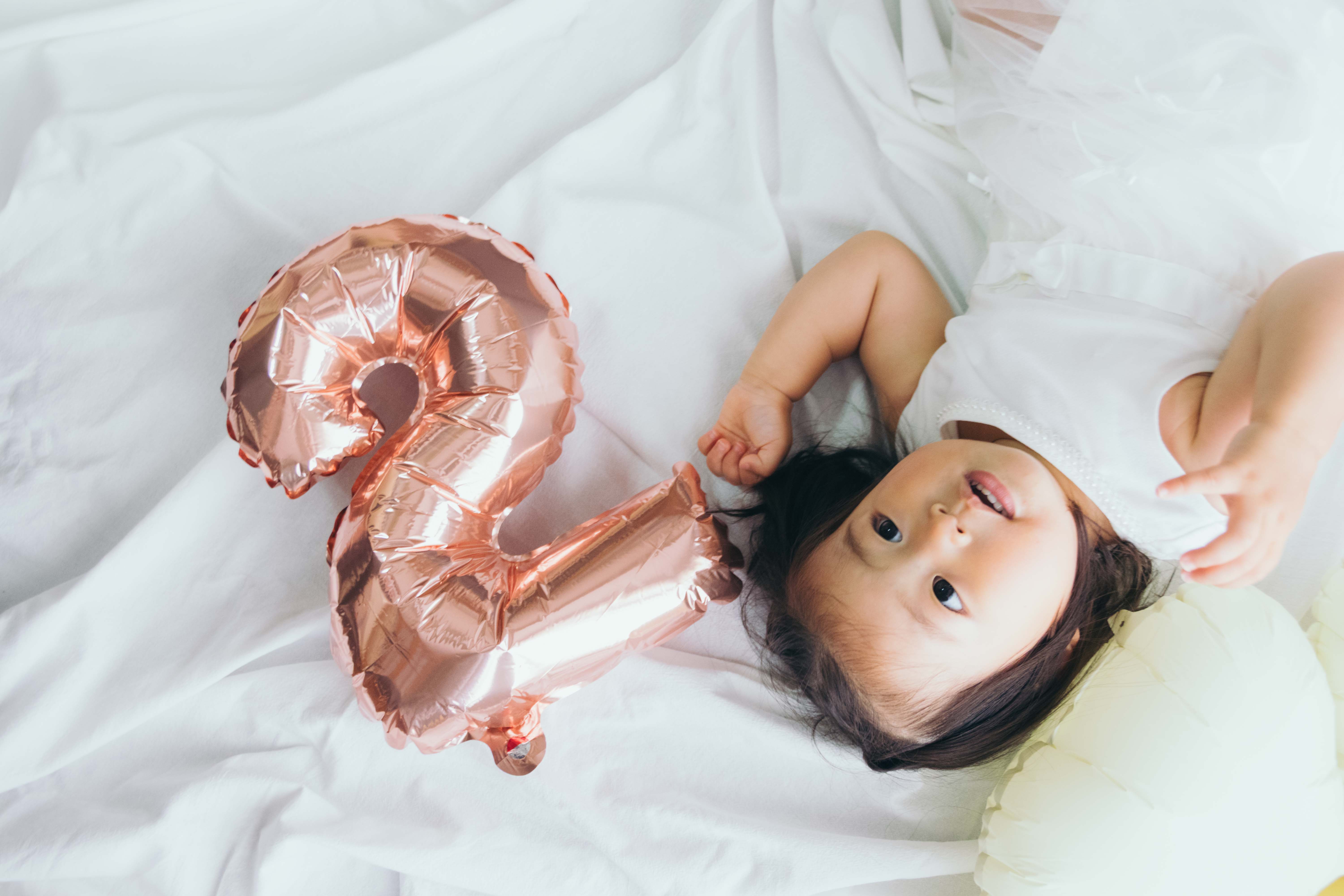 広島の2歳バースデーフォト出張撮影