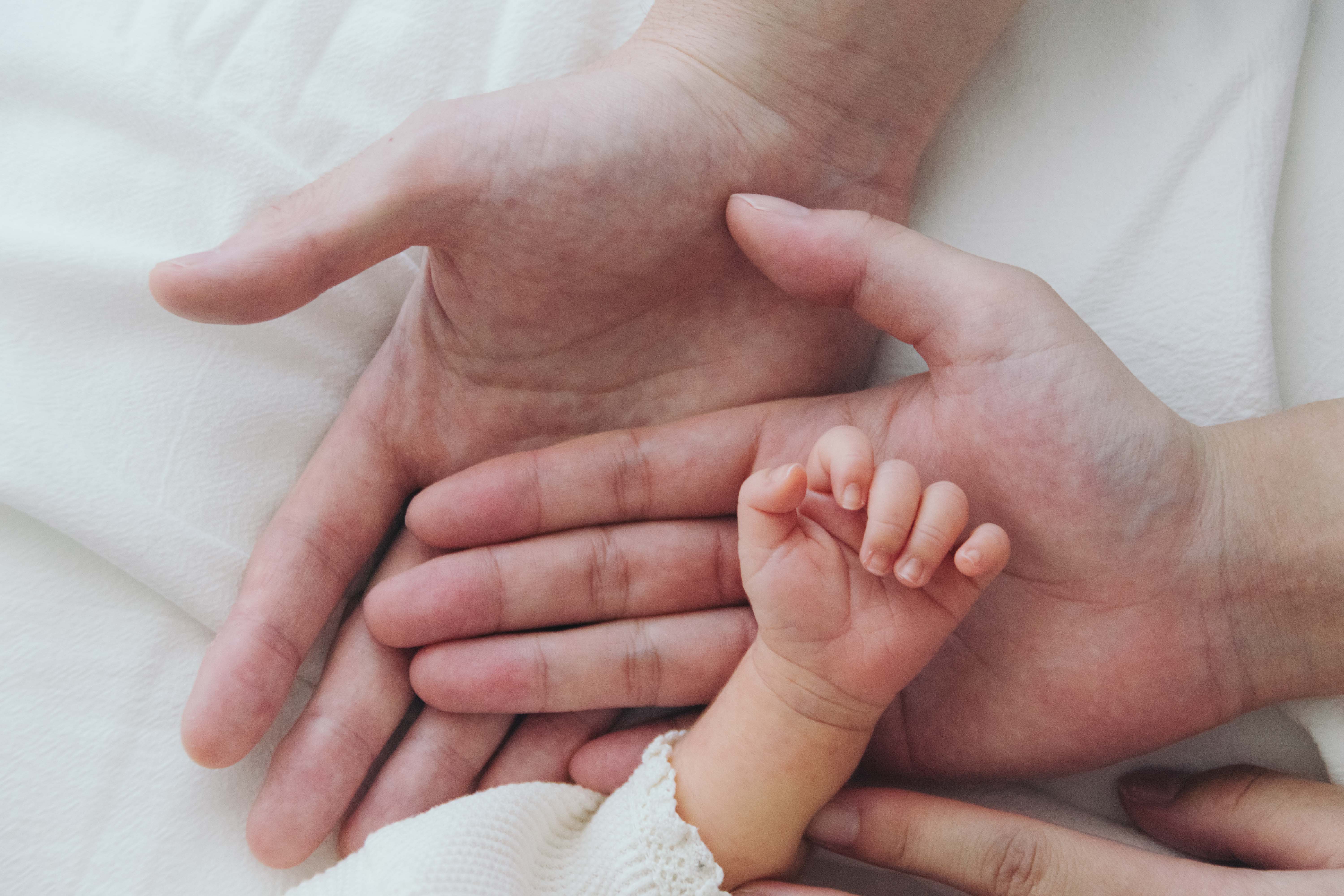 広島のニューボーンフォト出張撮影