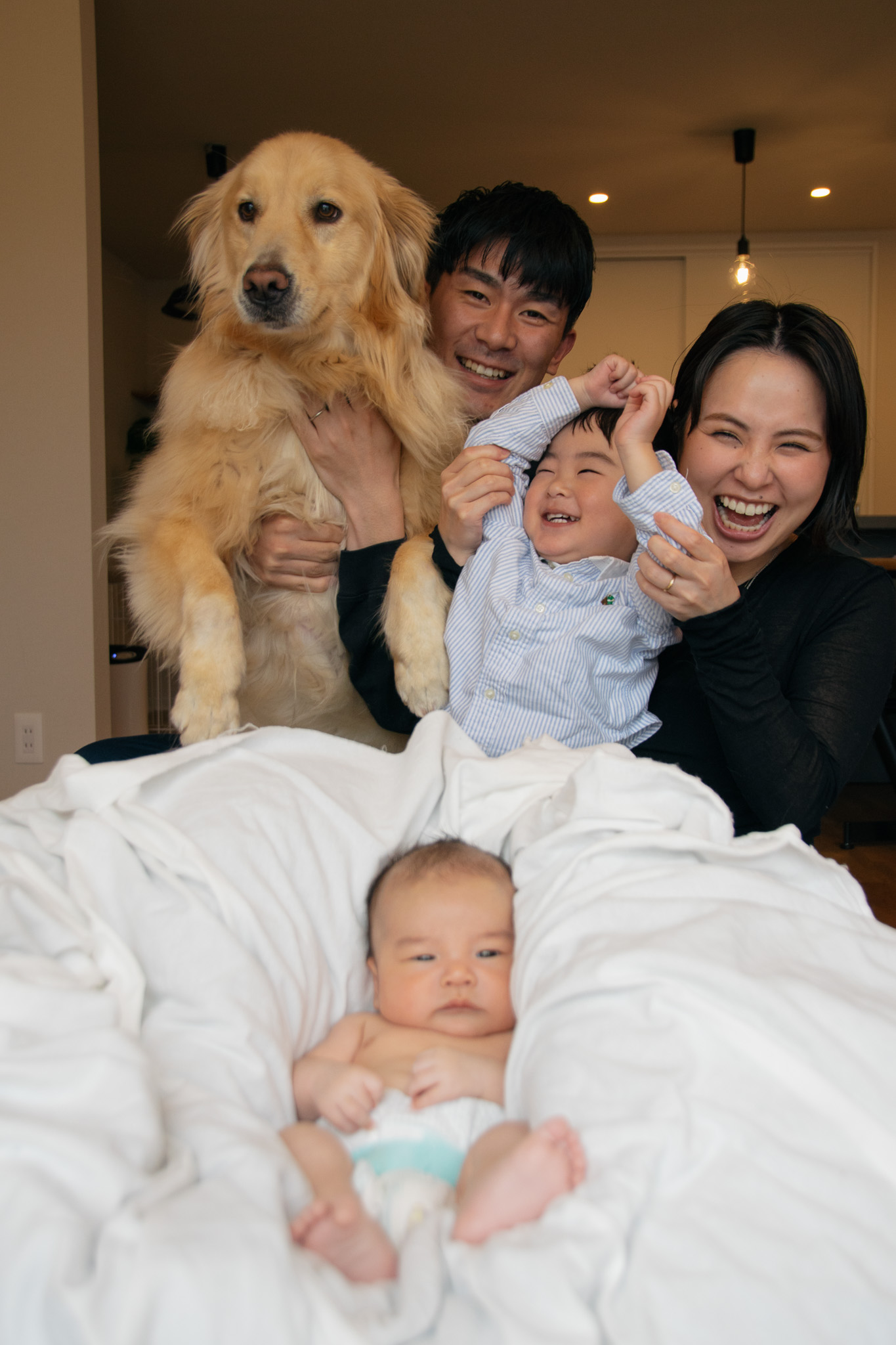 広島のニューボーンフォト出張撮影