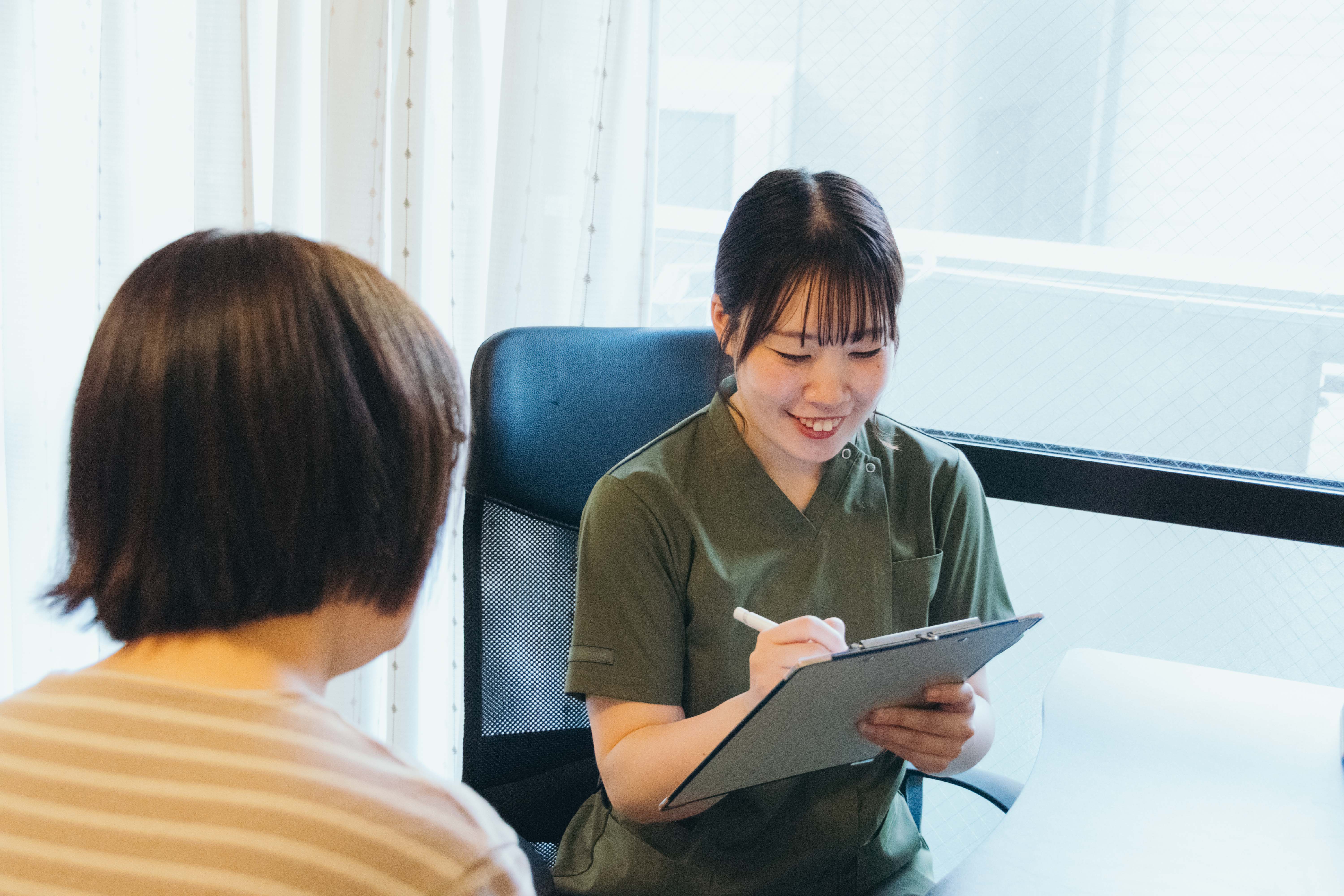 広島の整体院のPR写真の撮影