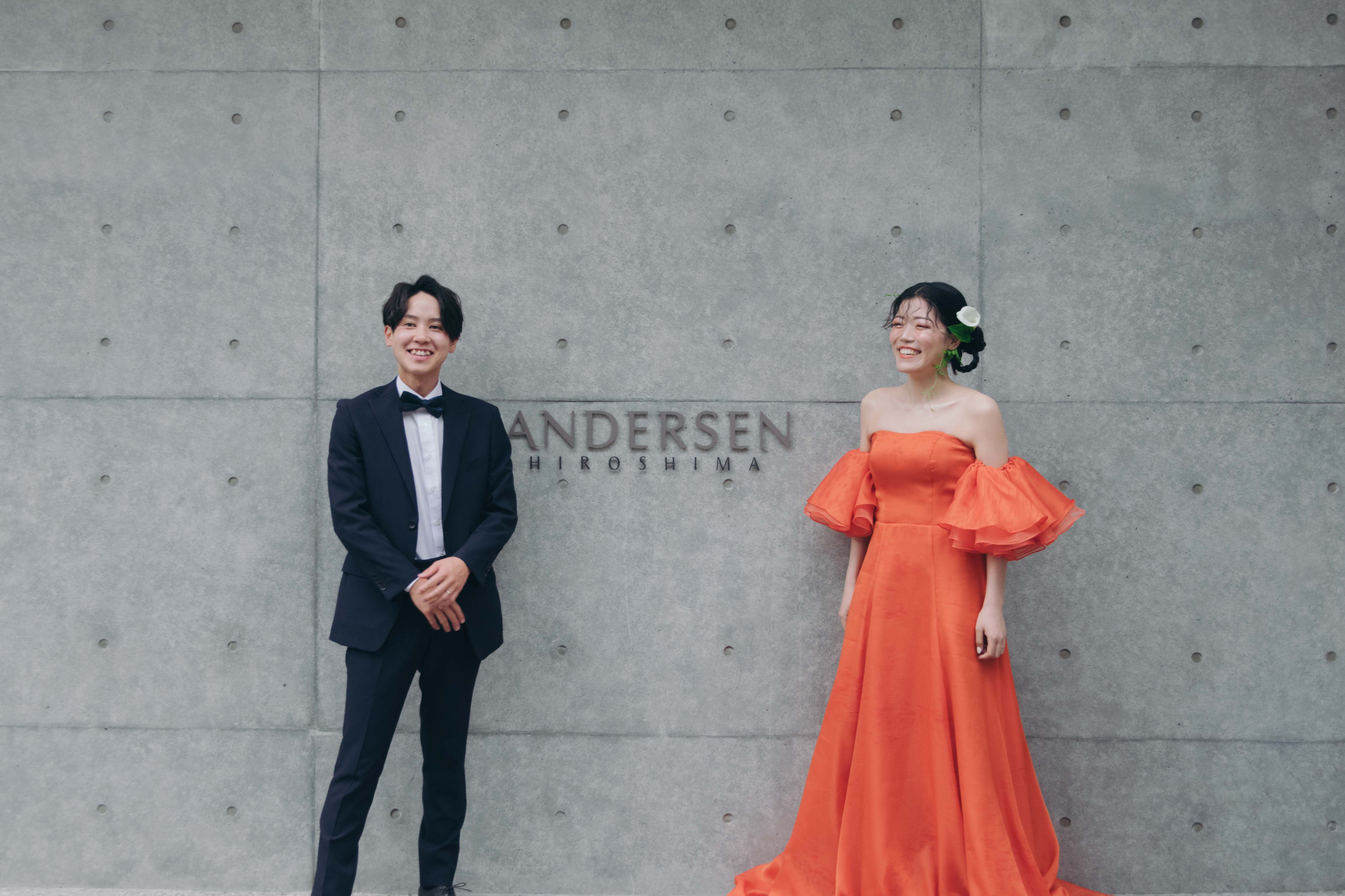 広島のウェディングフォト出張撮影