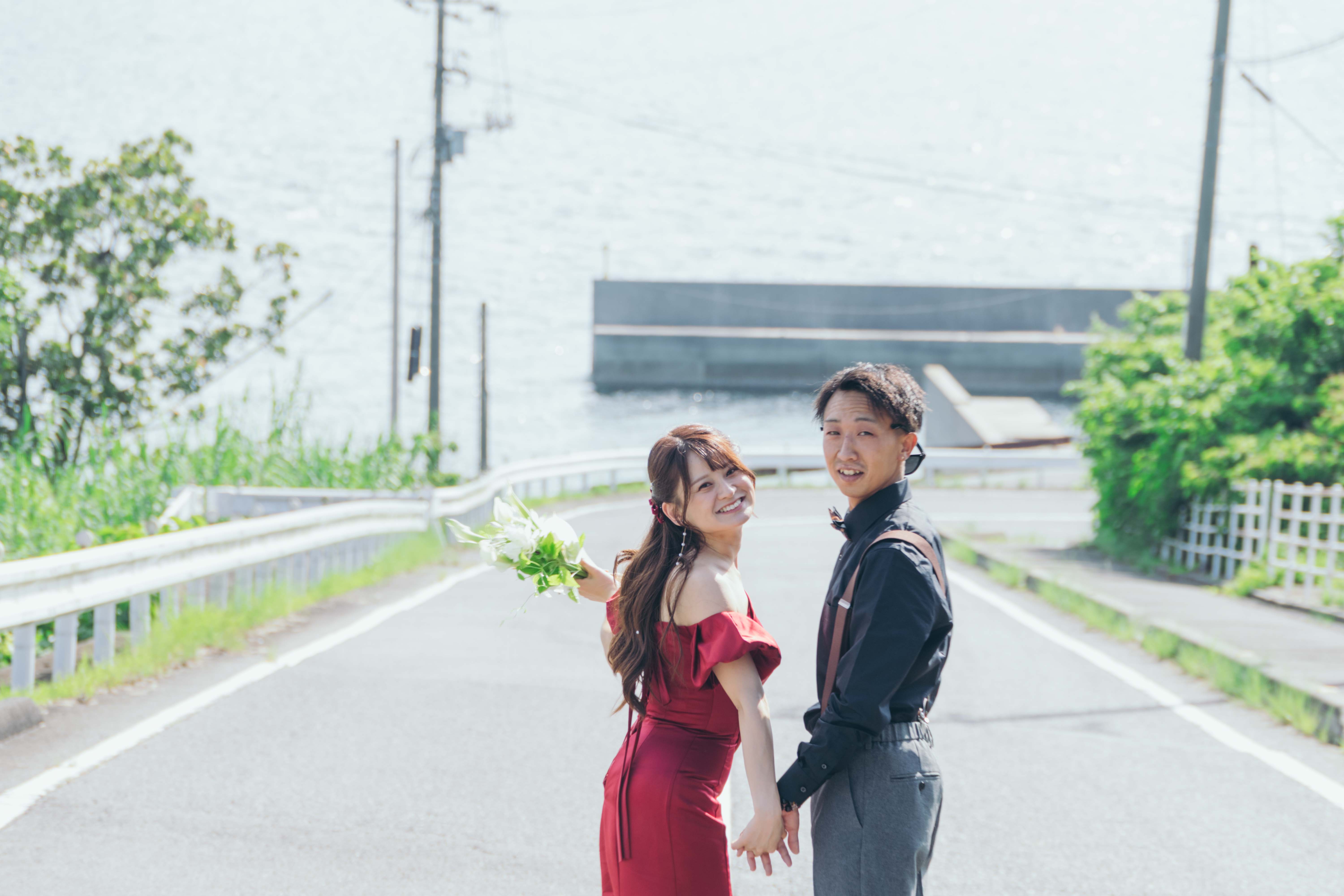 広島のウェディングフォト出張撮影